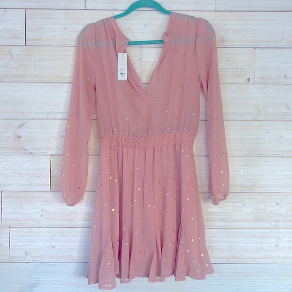 NWT Francesca’s Long-sleeve mini dress - Picture 4 of 8